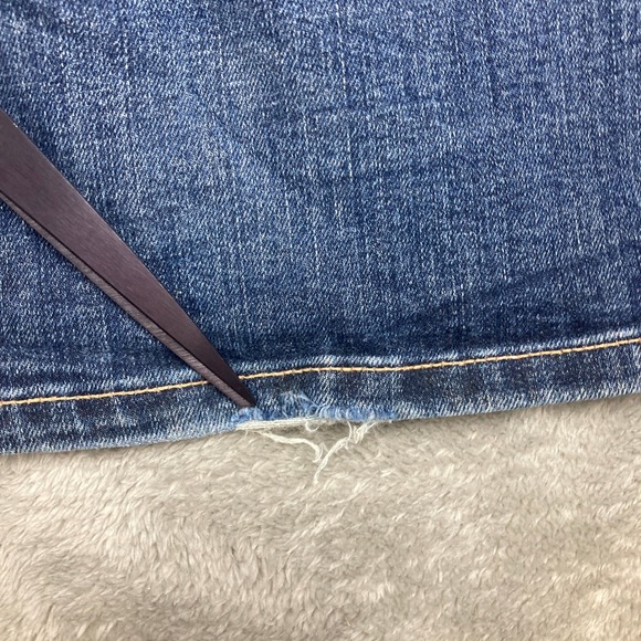 Kimes Ranch Chloe Bootcut Jeans Womens Size 00 34 Blue Denim Flare Leg - Picture 15 of 16